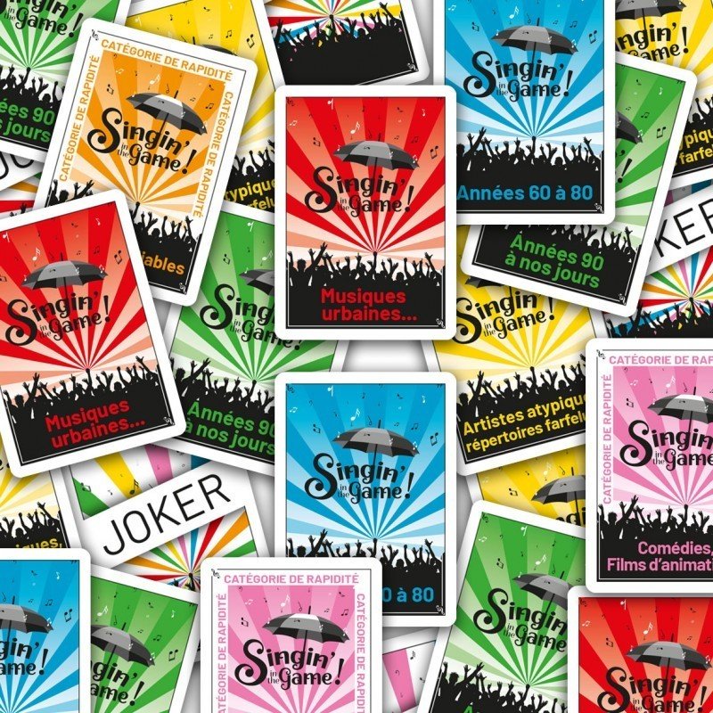 Singin' in the Game! : les 55 cartes goodies