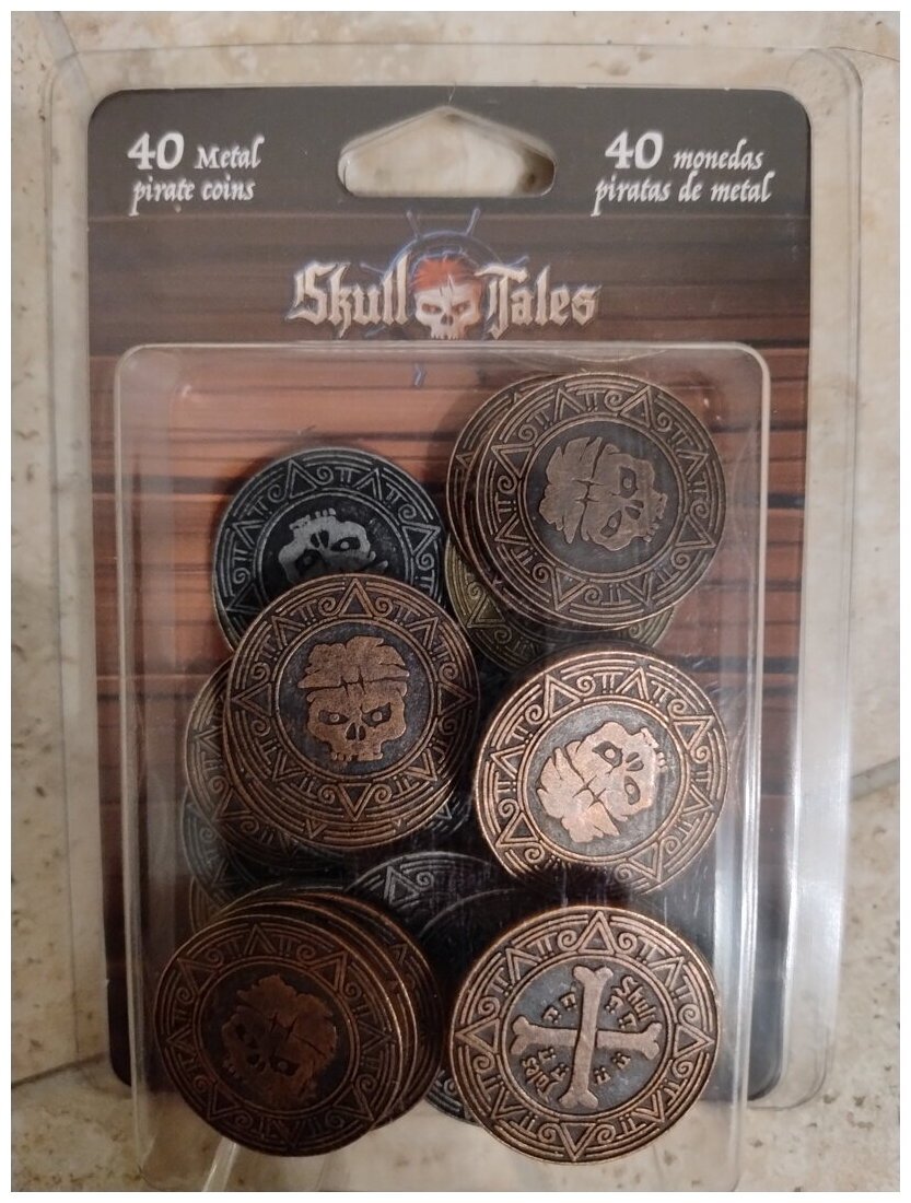 Skull Tales - Metal Coins