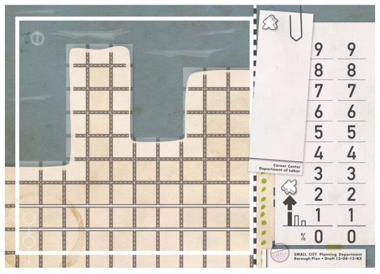 Small City - Player Boards Expansion #1 – The Beach