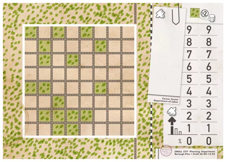 Small City - Player Boards Expansion #3 – The Forests