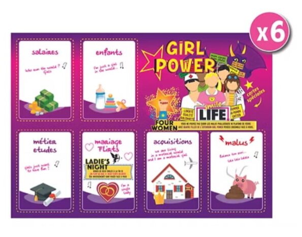 Smile Life - 6 Plateaux Girl Power
