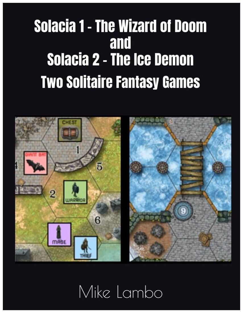Solacia 1 - The Wizard Of Doom And Solacia 2 - The Ice Demon - Two Solitaire Fantasy Games