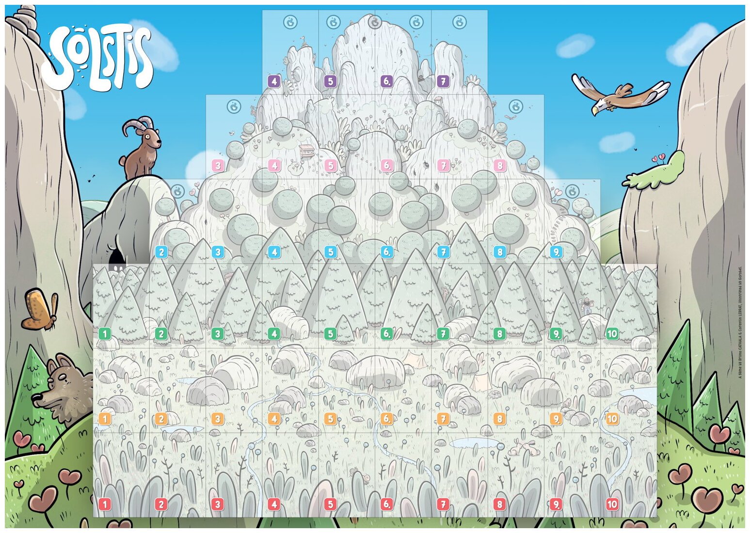 Solstis - Tapis de jeu