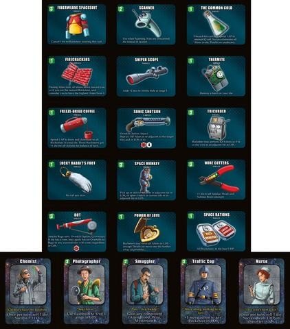 Space Cadets Away Missions - Promos cards