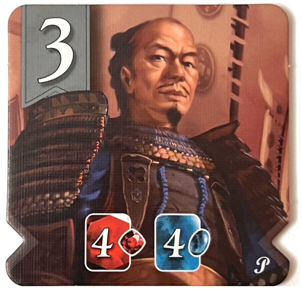 Splendor - Tuile Noble Oda Nobunaga