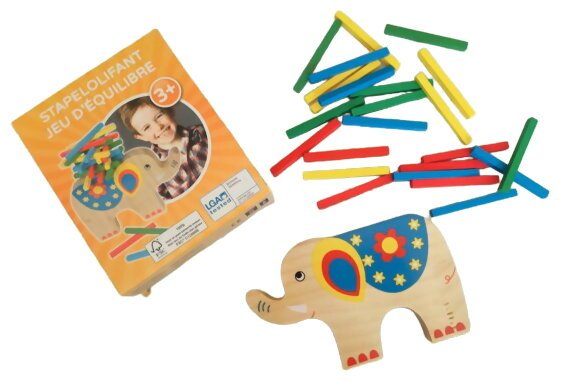 Stapelolifant - Jeu D'équilibre