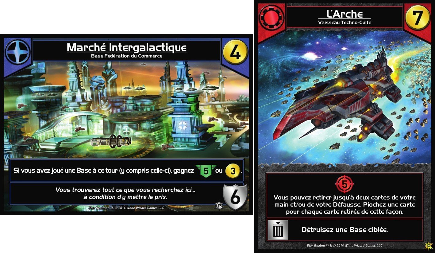 Star Realms : Promo Set "Marché Intergalactique & L'Arche"