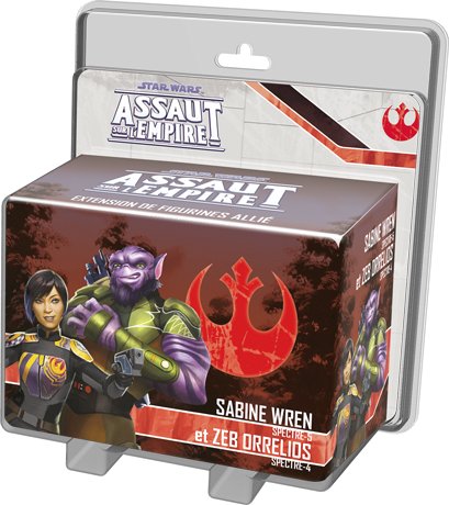 Star Wars - Assaut Sur L'Empire - Sabine Wren et Zeb Orellios