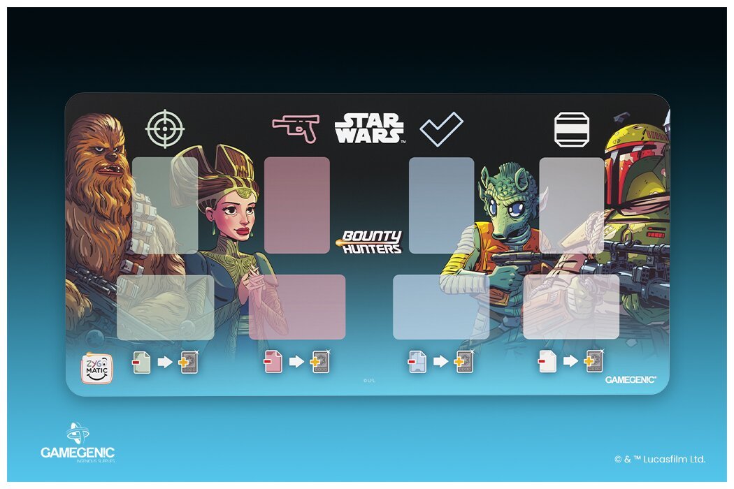 Star Wars - Bounty Hunters - Tapis De Jeu