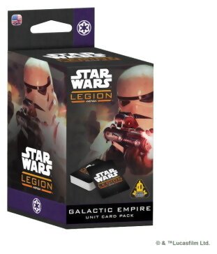 Star Wars Legion - Galactic Empire Unit Card Pack