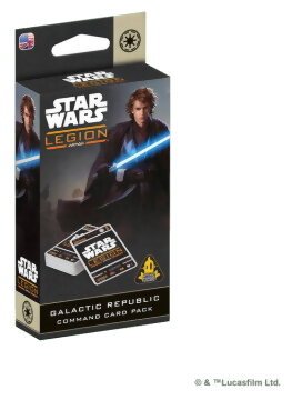 Star Wars Legion - Galactic Republic Command Card Pack