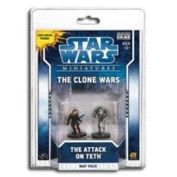 Star Wars Miniatures : The clone Wars : Map Pack : The Attack on Teth