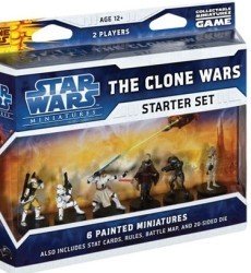 Star Wars Miniatures : The Clone Wars : starter set