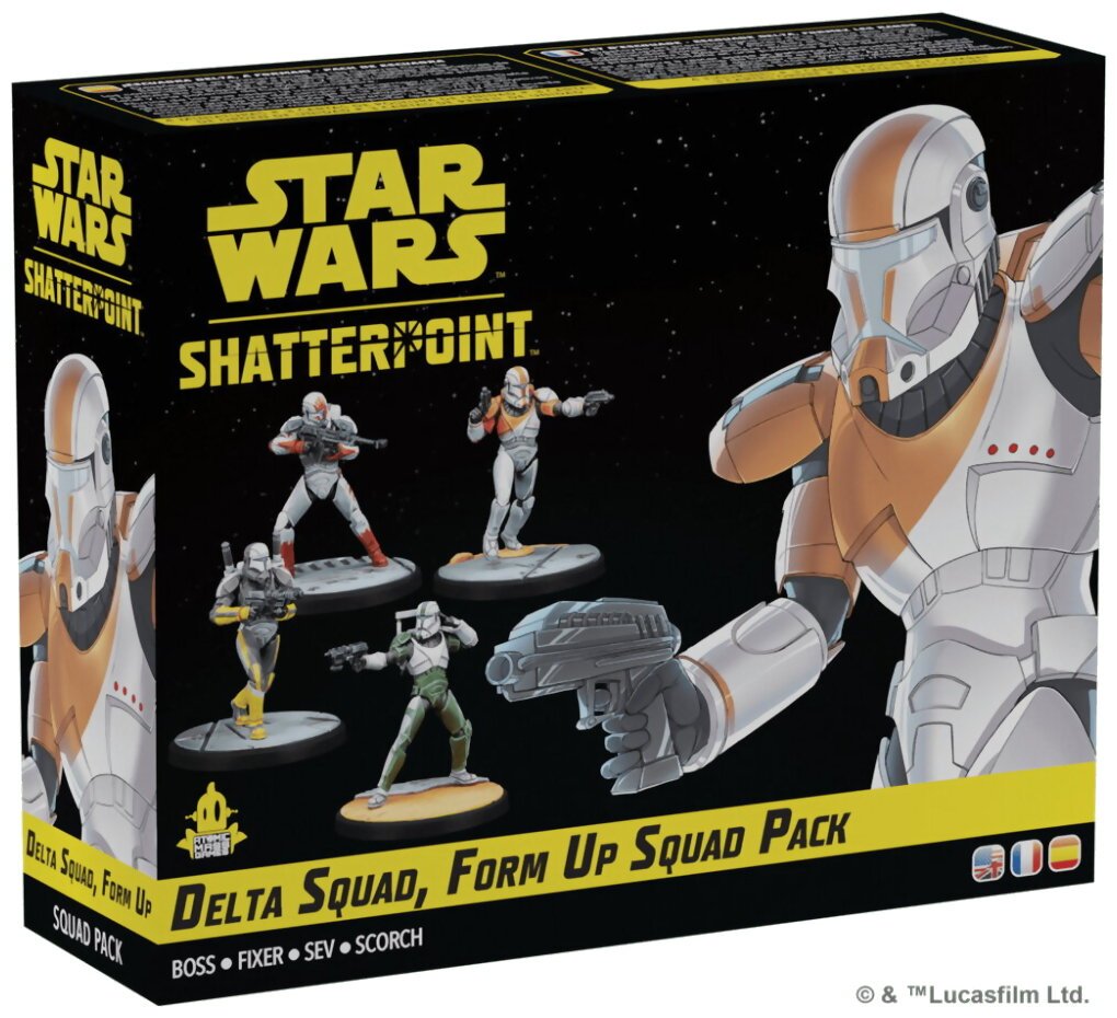 Star Wars Shatterpoint - Delta Squad, Form Up