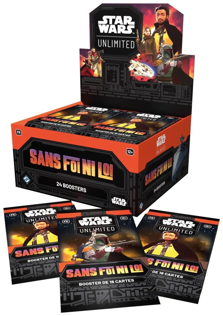 Star Wars Unlimited - Boite De 24 Boosters - Sans Foi Ni Loi