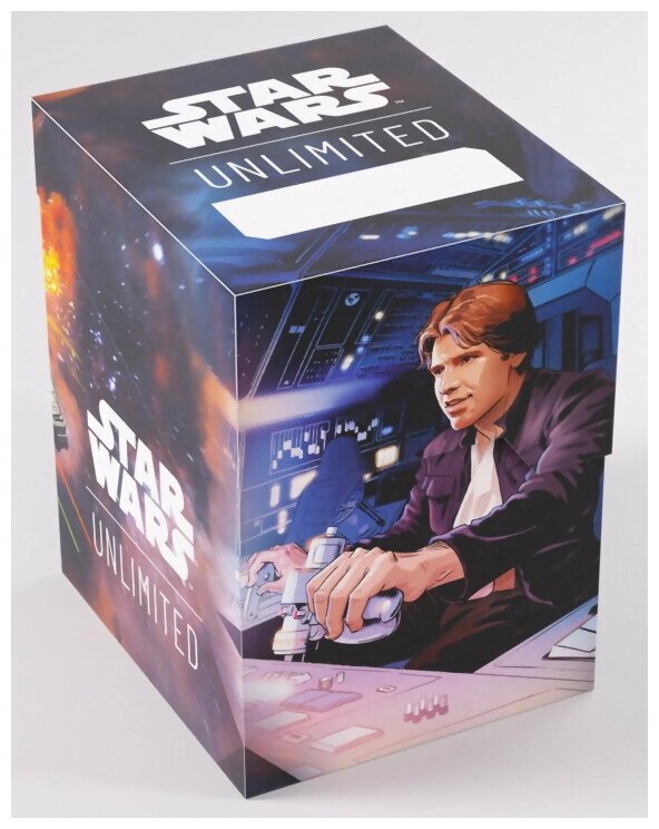 Star Wars Unlimited - Deck Box Han Solo/Millenium Falcon