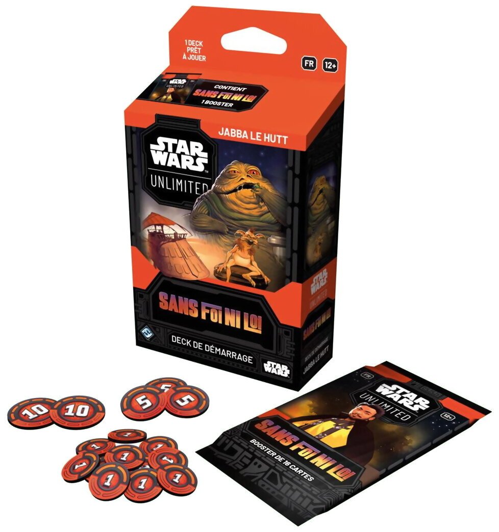 Star Wars Unlimited - Deck De Démarrage : Jabba Le Hutt - Sans Foi Ni Loi