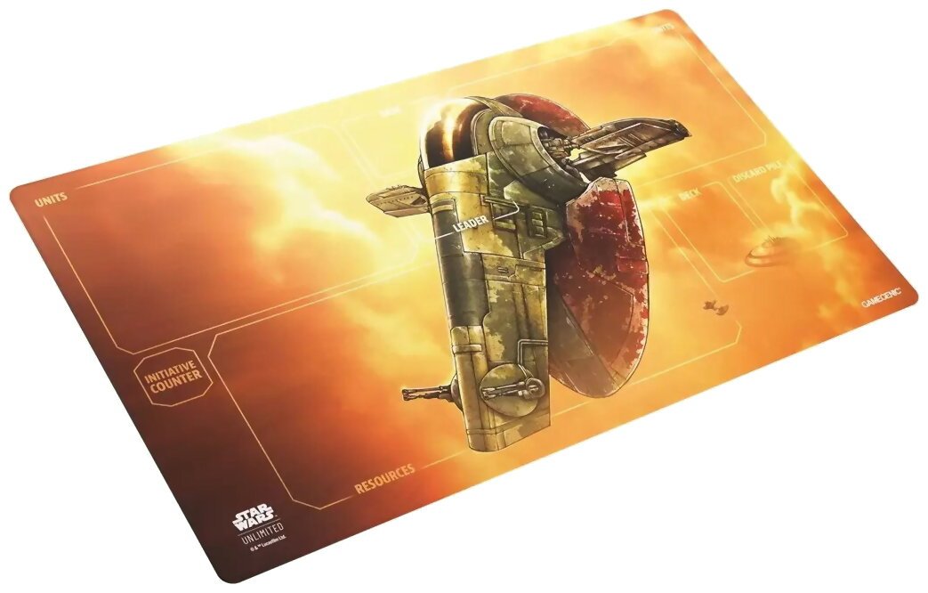 Star Wars Unlimited - Playmat - Fett's Firespray - Passage en Vitesse Lumière