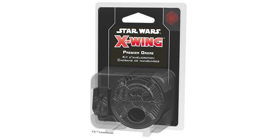 Star Wars : X-Wing 2.0 - Kit d’amélioration Cadrans de manoeuvres Premier Ordre