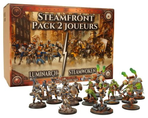 Steamfront - Luminarch Vs Steamwoken - Pack 2 Joueurs