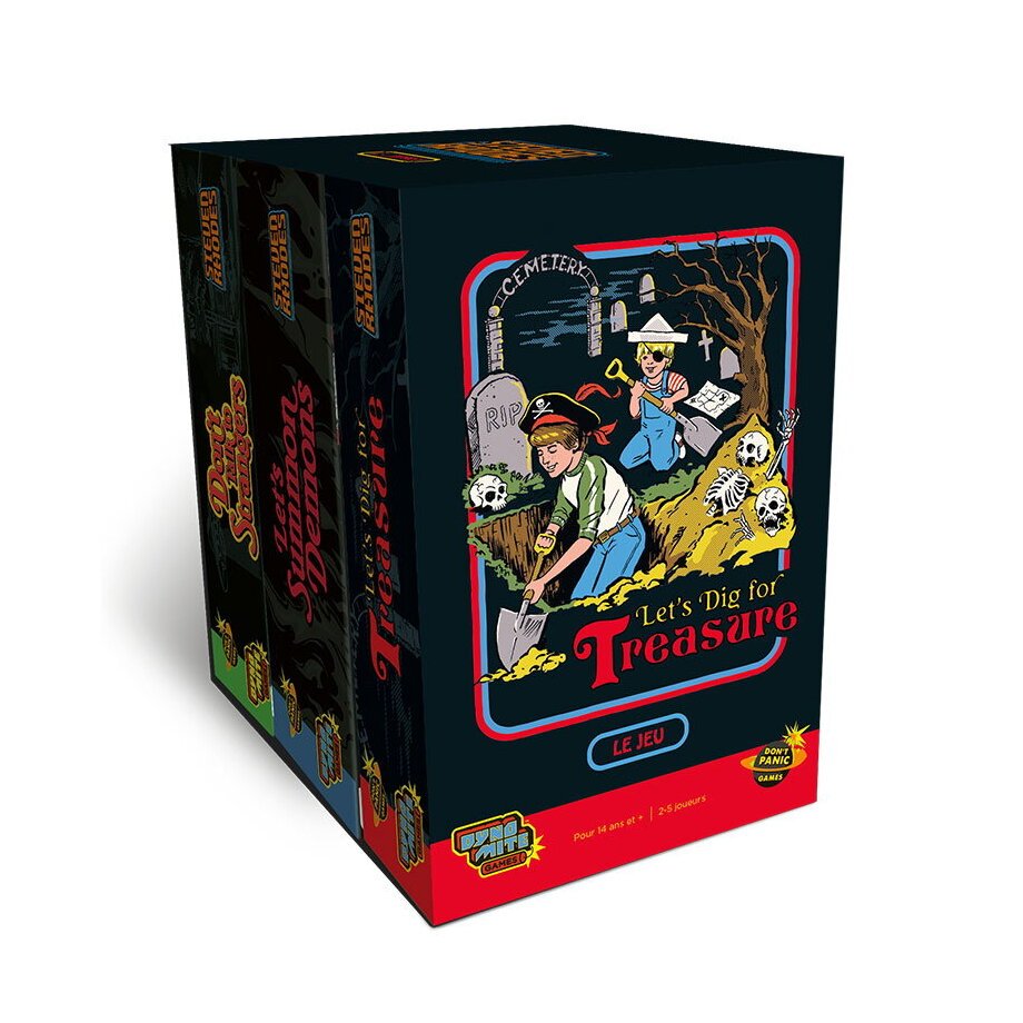 Steven Rhodes - Coffret - Let's Summon Demons - Let's Dig For Treasure - Don't Talk To Strangers