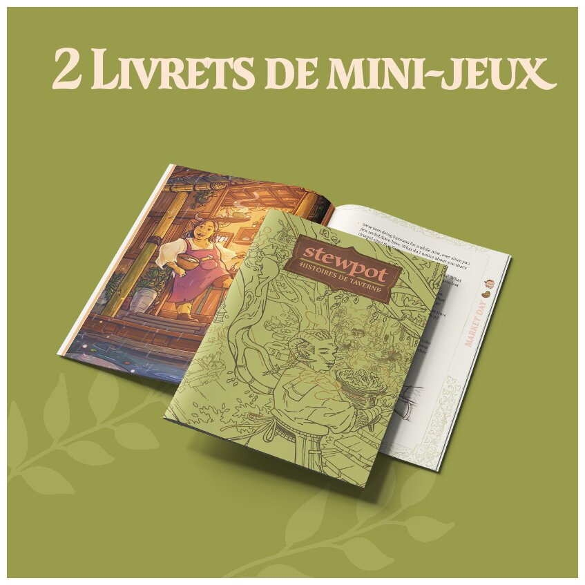 Stewpot - Livrets de mini-jeux - Histoires de Taverne