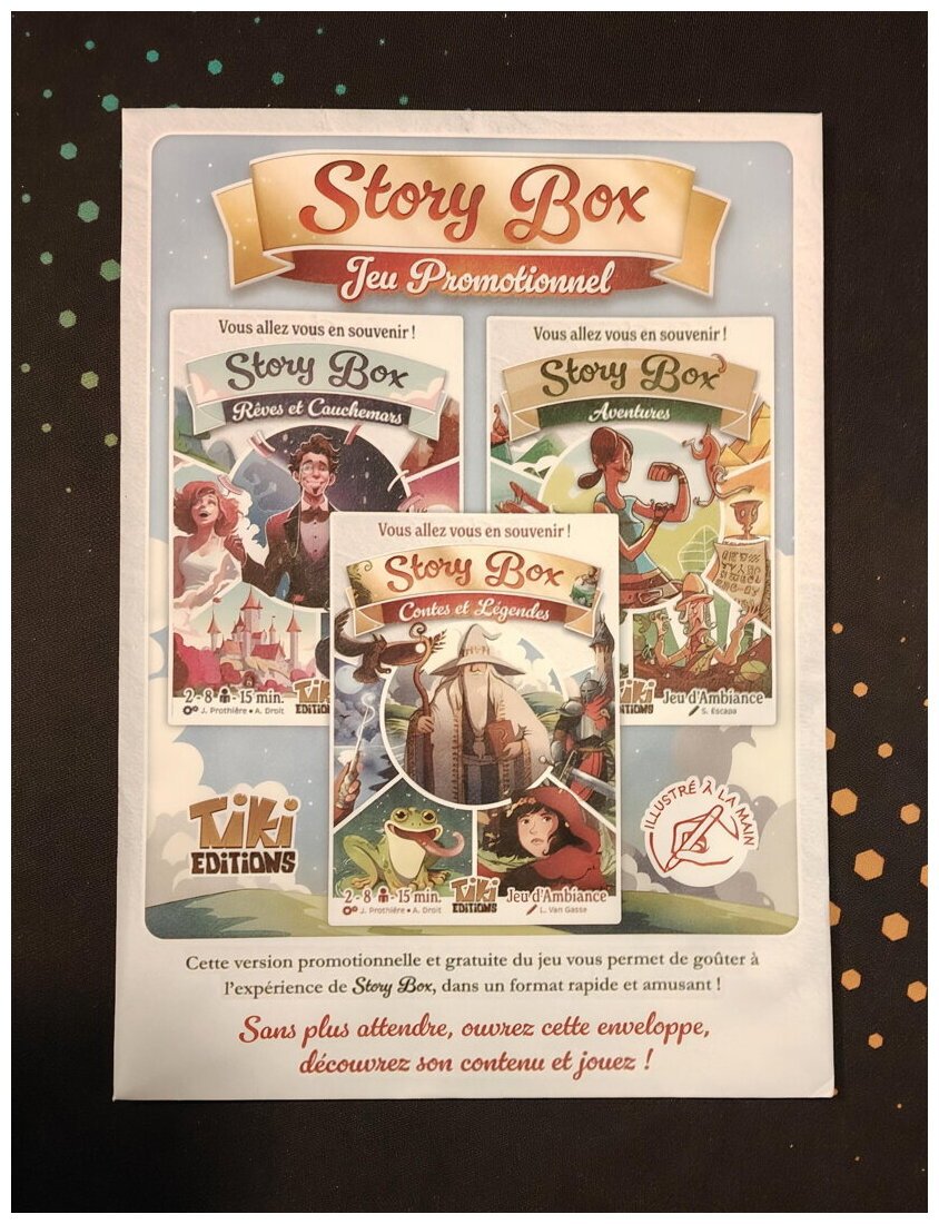 Story Box - Jeu Promotionnel