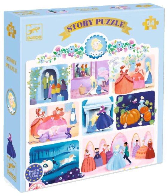 Story Puzzle - Cendrillon - 54 Pièces