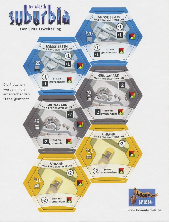 Suburbia - Extension "Essen Spiel"
