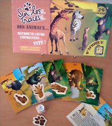 Sur les traces des animaux... d'afrique