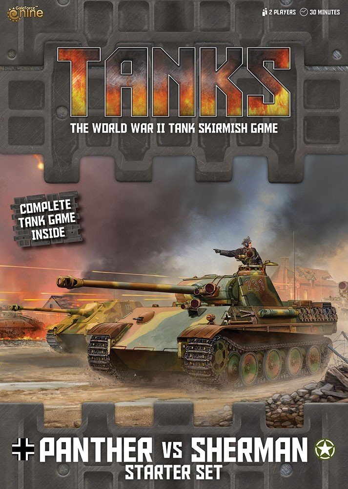 TANKS: Panther vs Sherman Starter Set