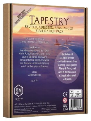 Tapestry - Revised, Adjusted, Rebalanced Civilization Pack