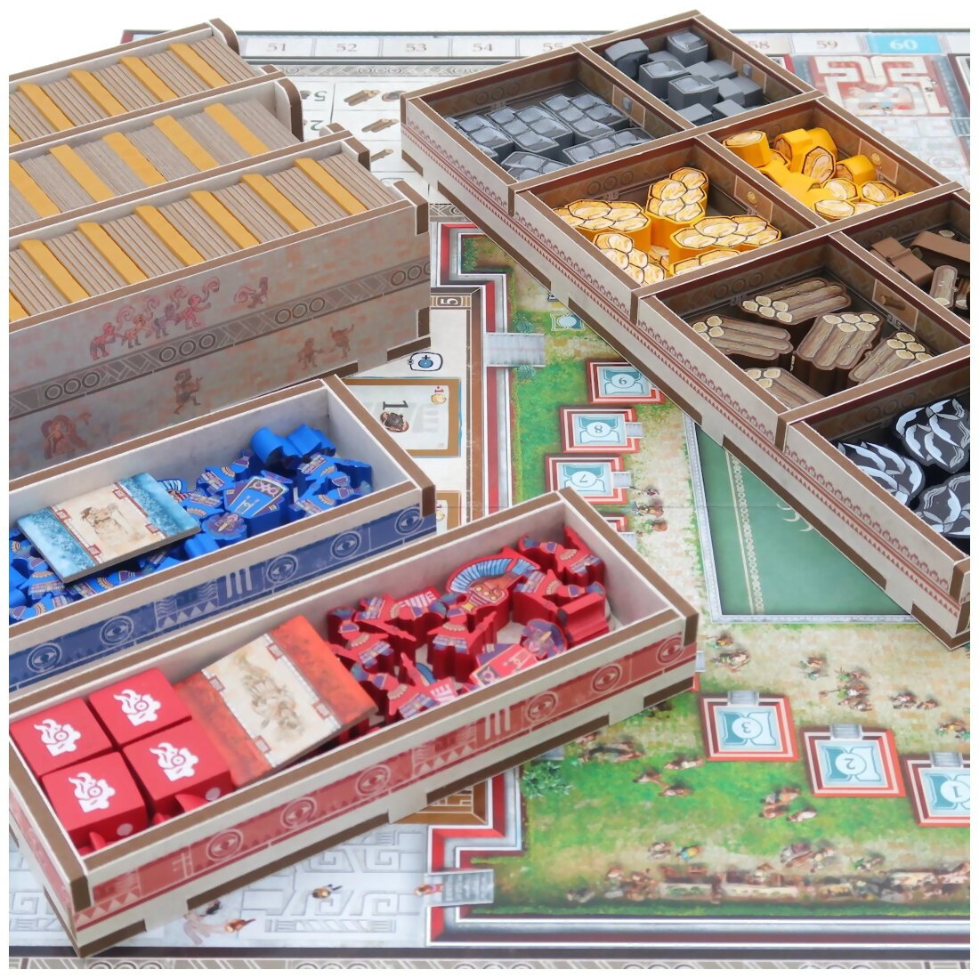 Teotihuacan City Of Gods - Folded Space Insert - Deluxe Master Set