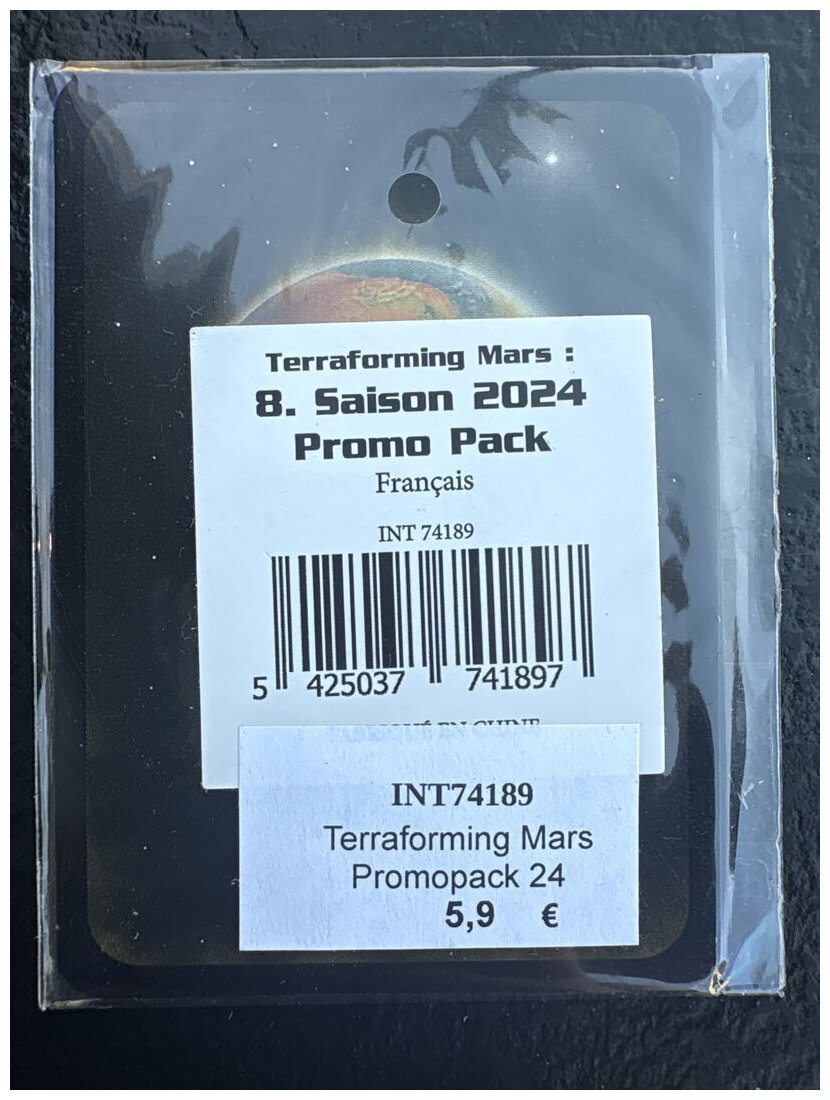 Terraforming Mars - 8. Saison 2024 Promo Pack