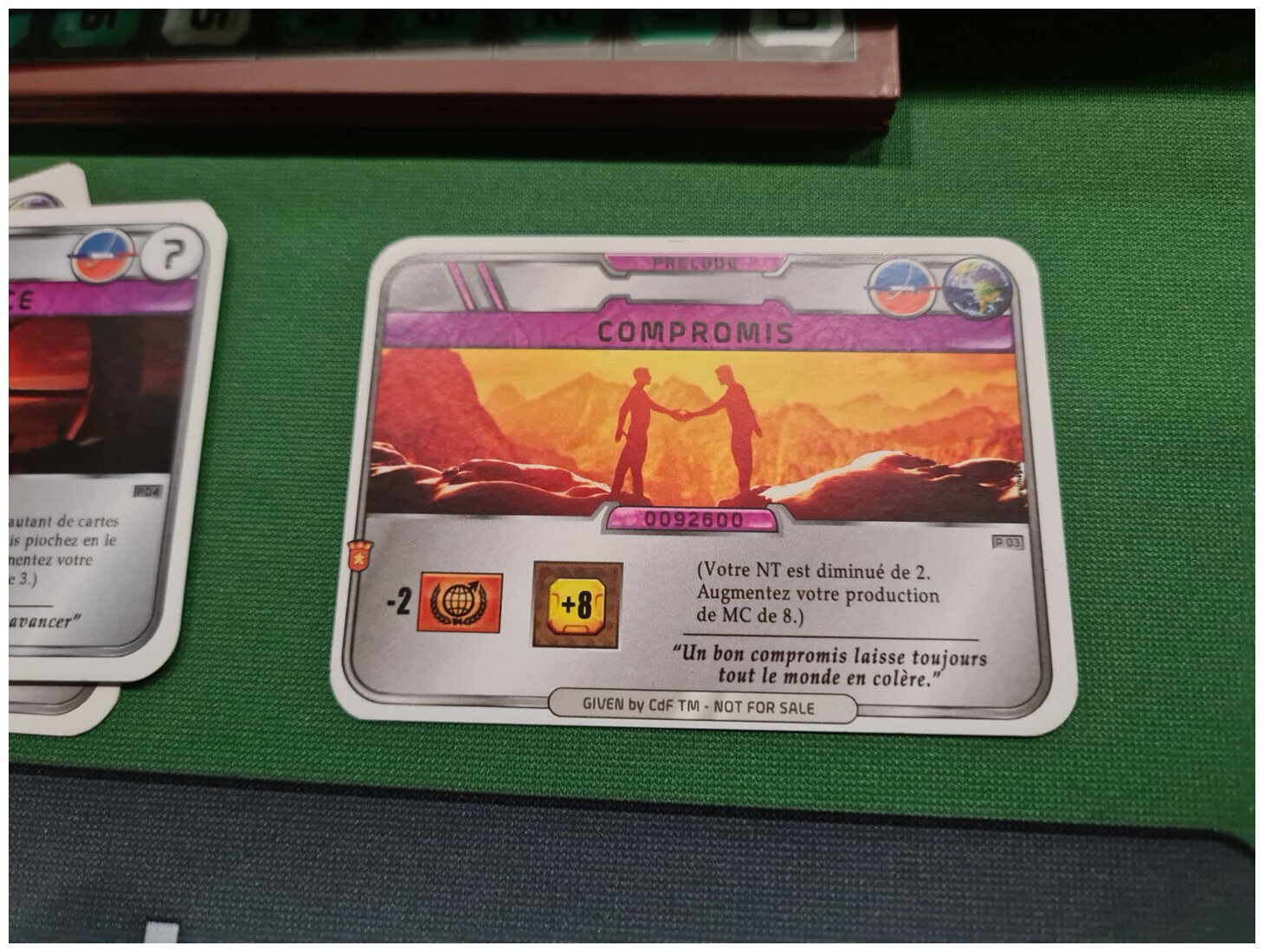 Terraforming Mars - Compromis