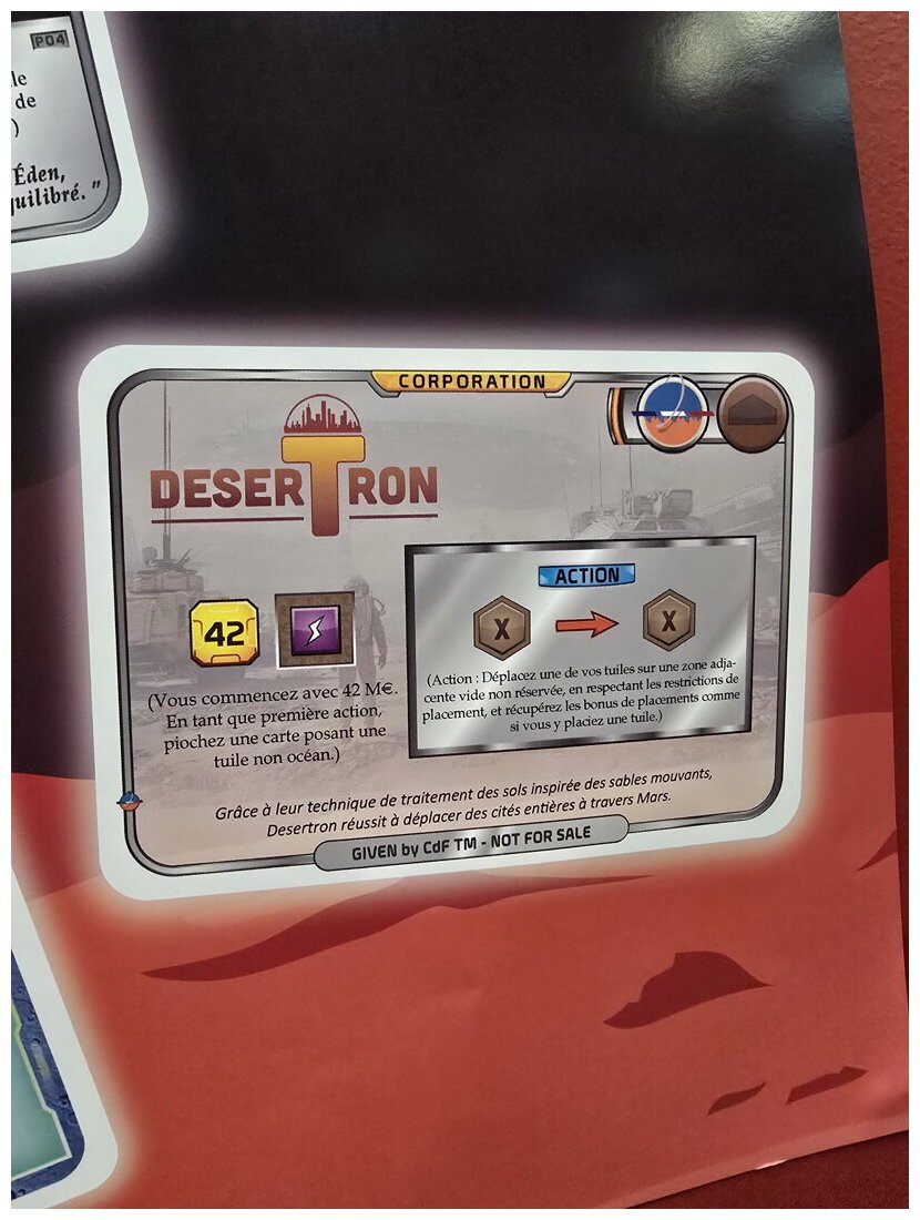 Terraforming Mars - Desertron