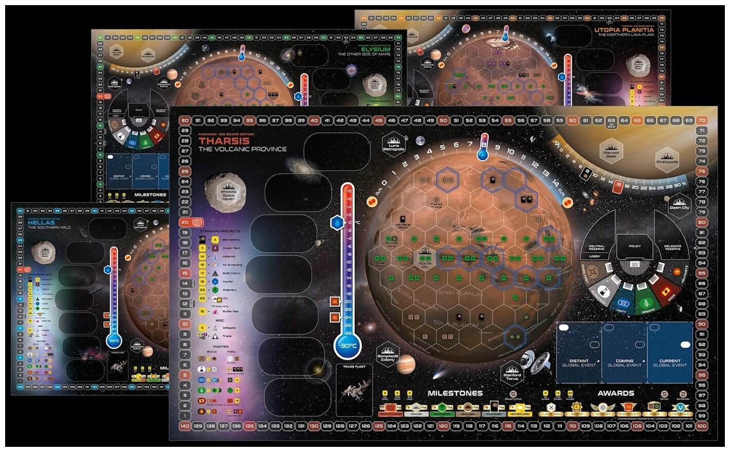 Terraforming Mars - Fan-Made Boards