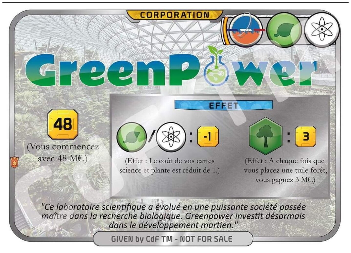 Terraforming Mars - GreenPower