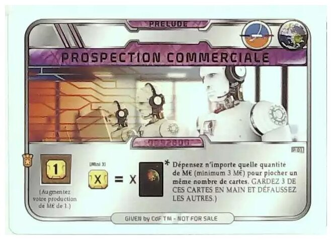 Terraforming Mars - Prospection Commerciale