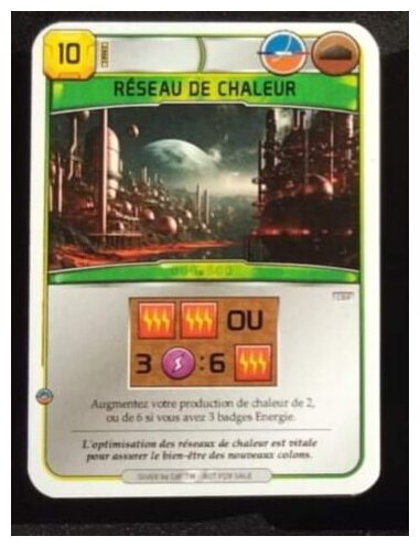 Terraforming Mars - Réseau De Chaleur