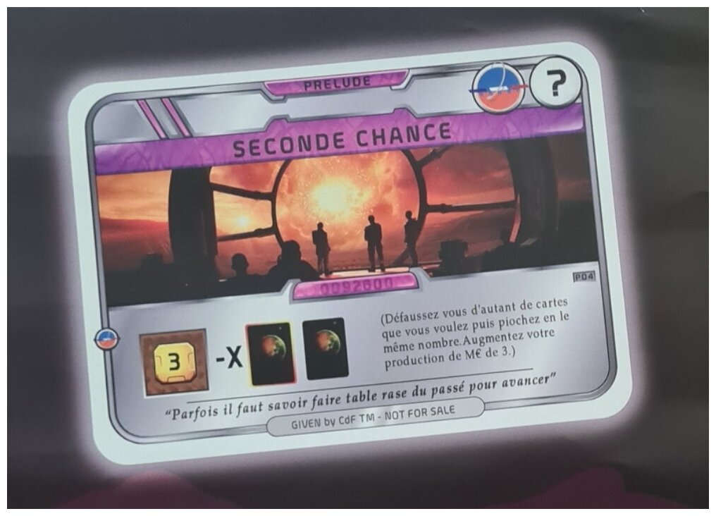 Terraforming Mars - Seconde Chance