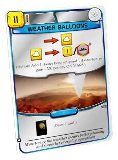 Terraforming Mars - Weather Balloons - X76