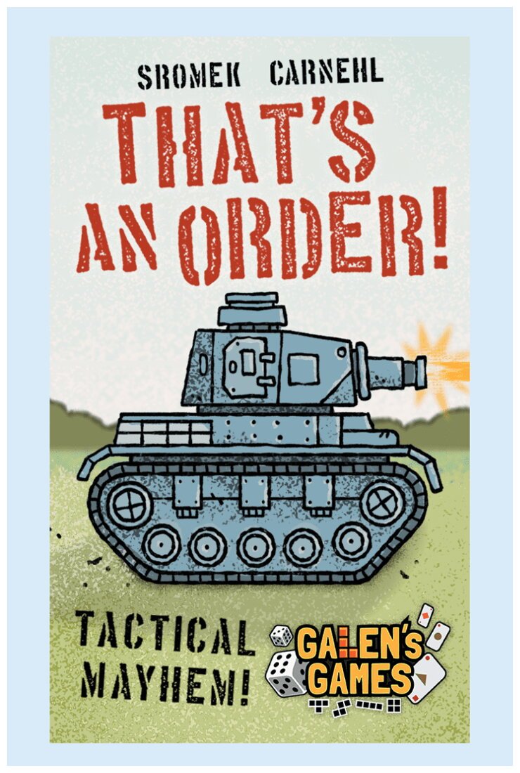 That's an Order