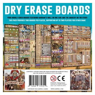 The Anarchy & Hadrian's Wall - Dry Erase Boards