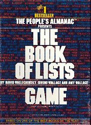 The Book of Lists Game