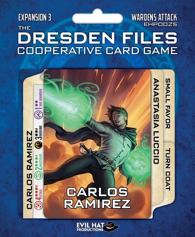 The Dresden Files Cooperative Card Game - Wardens Attack