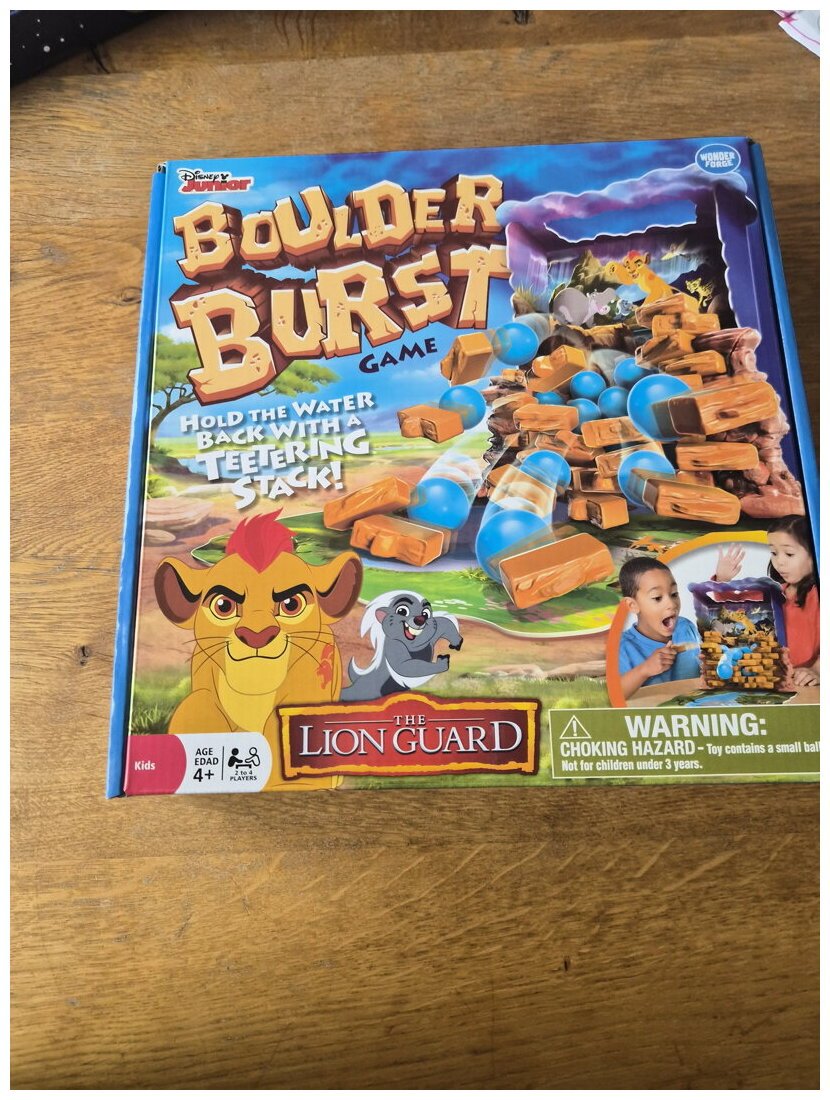 The Lion Guard Boulder Burst Game