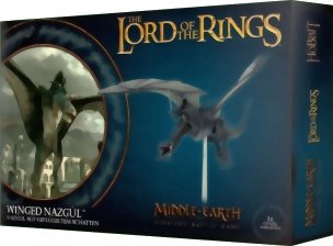 The Lord of The Rings -  Winged Nazgul - Middle Earth Strategy Battle Game