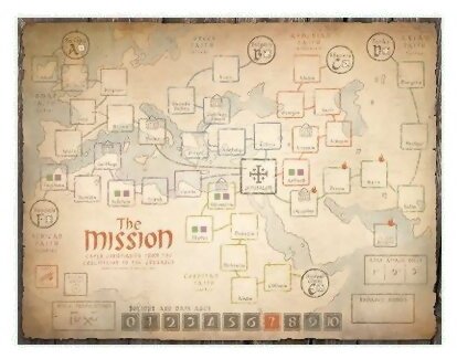 The Mission - Tapis Tissu - Early Christianity from the Crucifixion to the Crusades