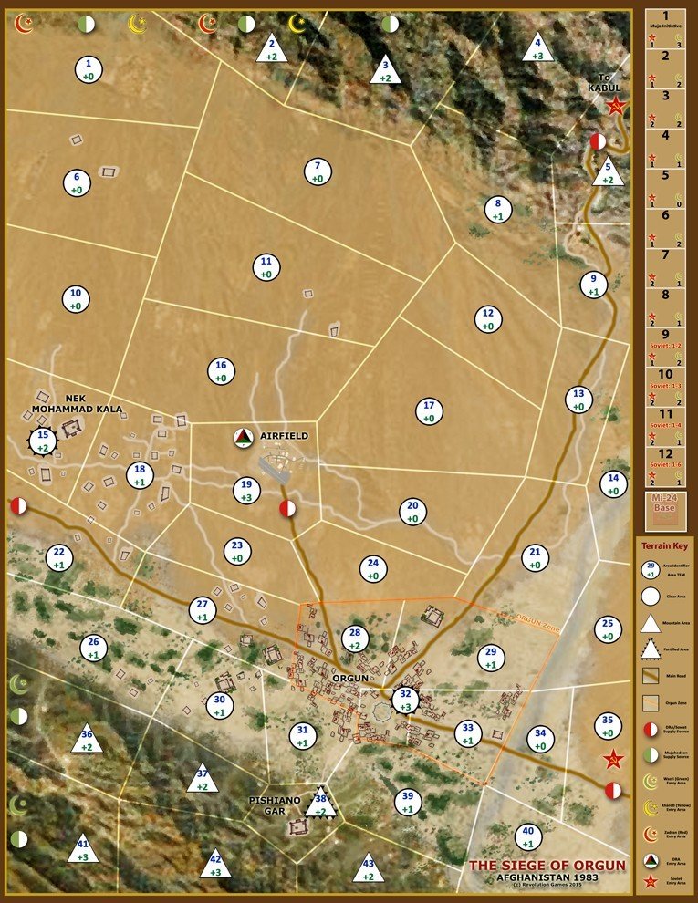 THE SIEGE OF ORGUN Afghanistan, 1983